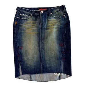 Dollhouse denim skirt